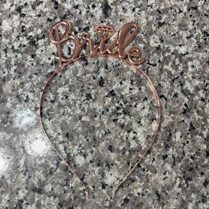 🌸3/$15🌸 Rose Gold Bride Headband